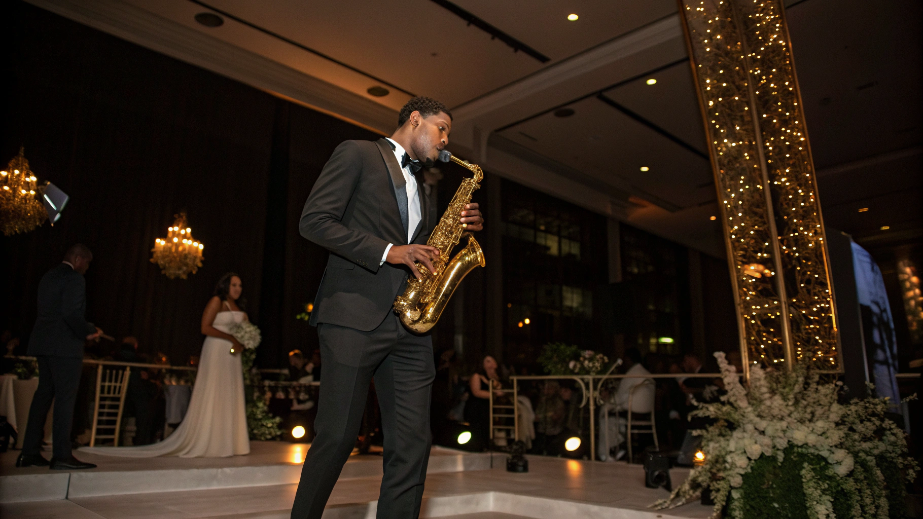 Live cabaret performance during an inclusive event