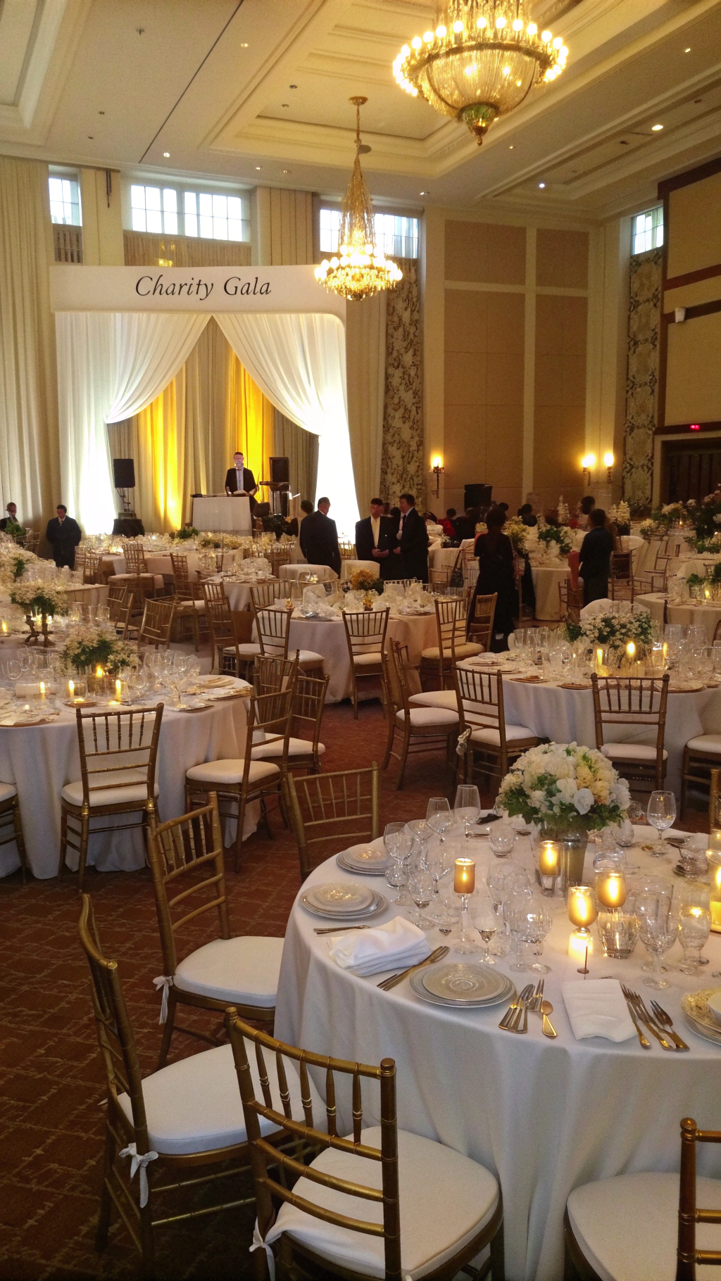 Visibility and celebration at a community charity gala